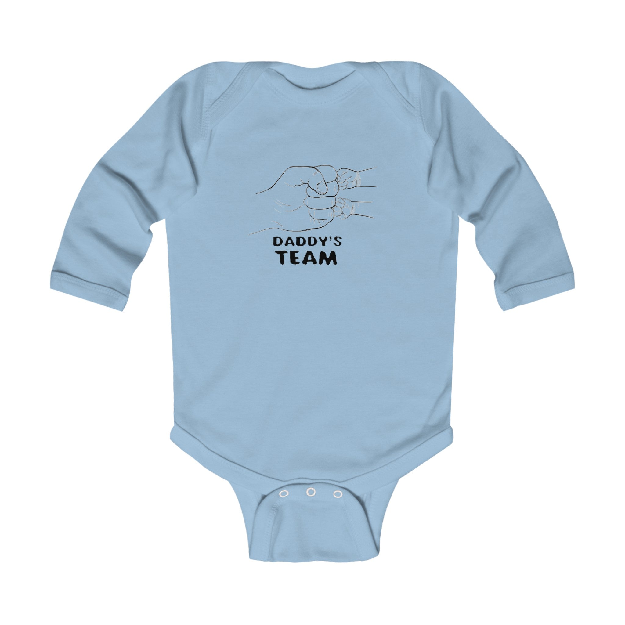 Daddy's Team | Infant Long Sleeve Bodysuit